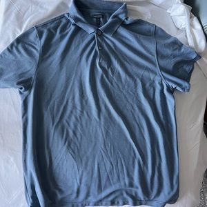VAN HEUSEN STRIPED POLO SHIRT- MENS- SIZE XL